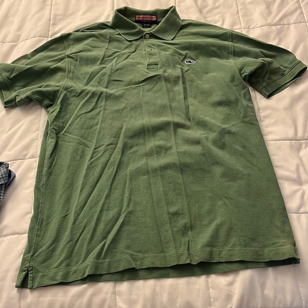 Green Vineyard Vines polo